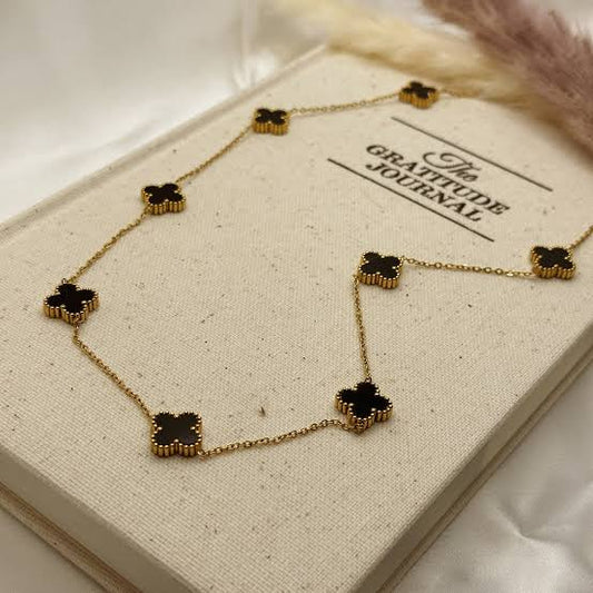 Black Leaf necklace
